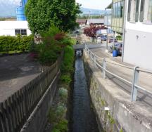 Les petites sections de canal et les passages bas nécessitent une intervention des forces de protection en cas d'événement.