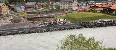 Lütschine, HWS Bödeli TP2, Ouvrage d'évacuation de crues de Wilderswil