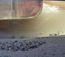 Modèle d'un carénage de pont à pression sur la kleine Simme, Zweisimmen